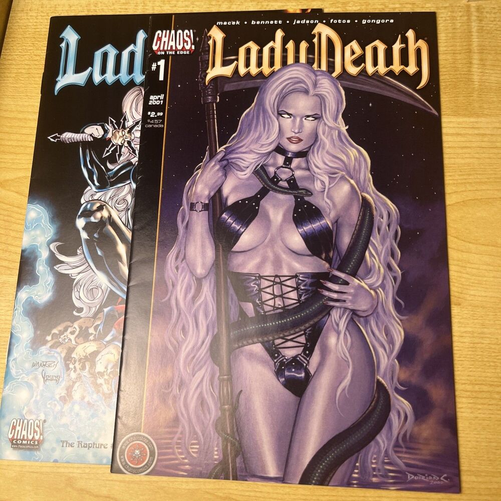 Lady Death: the Rapture #1 / River Of Fear #1 (Chaos! Comics)